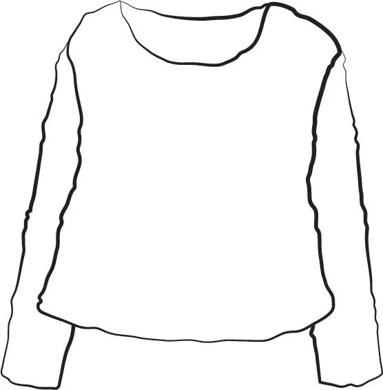 Cropped Pullover $35. FINAL SALE