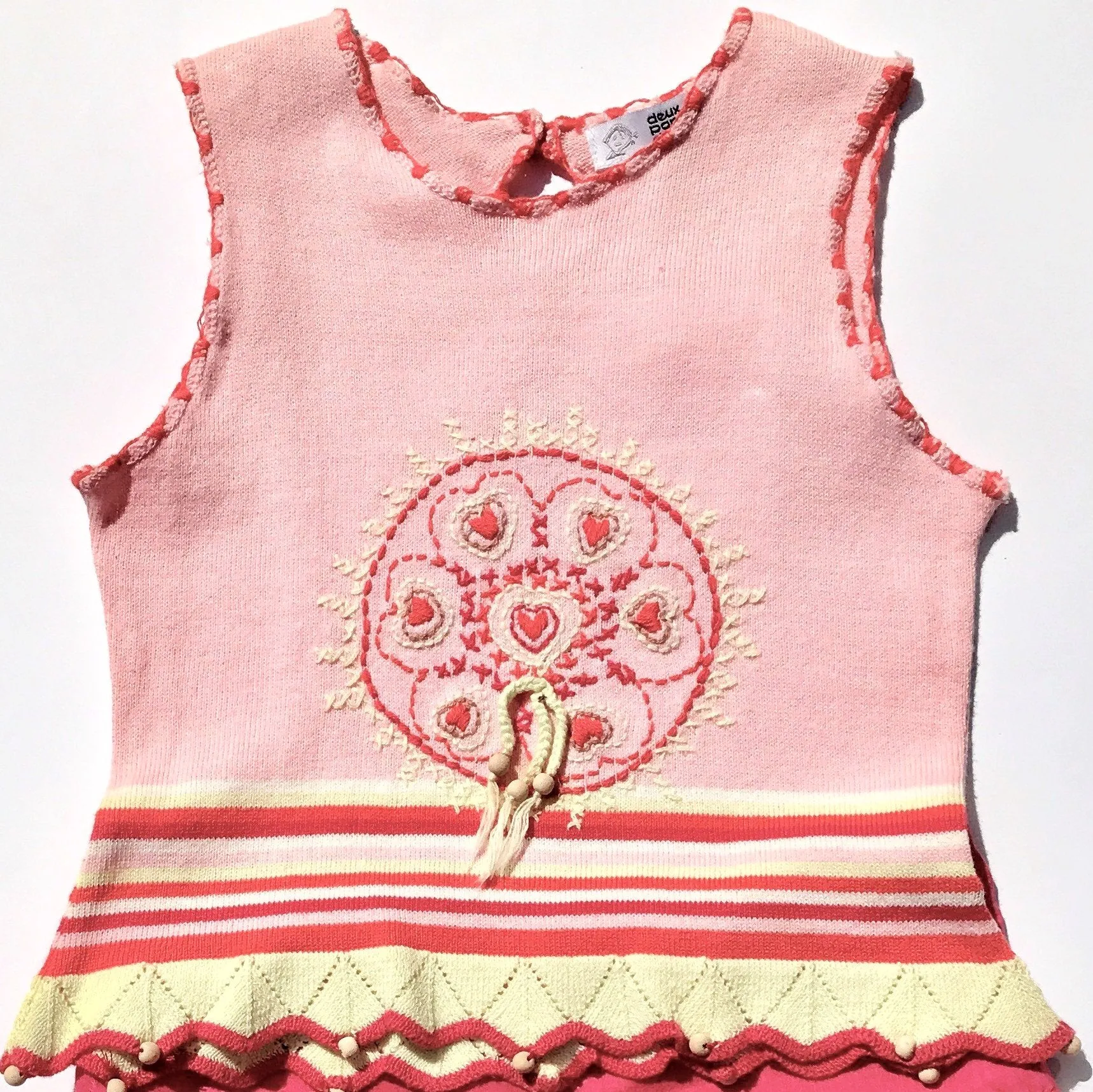 Deux Par Deux Girls Spring/Summer 2Pc Skirt Set
