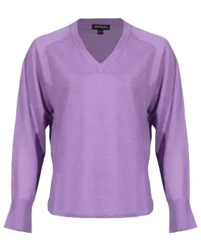 Linen V-Neck Pullover