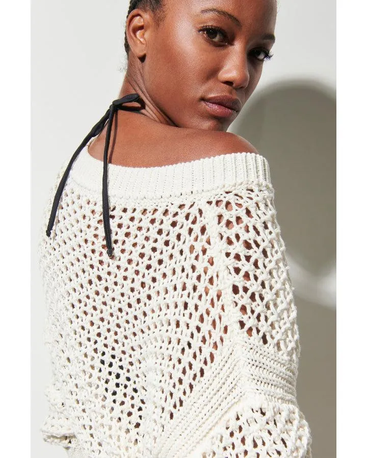 Luisa Cerano Loose Weave Pullover