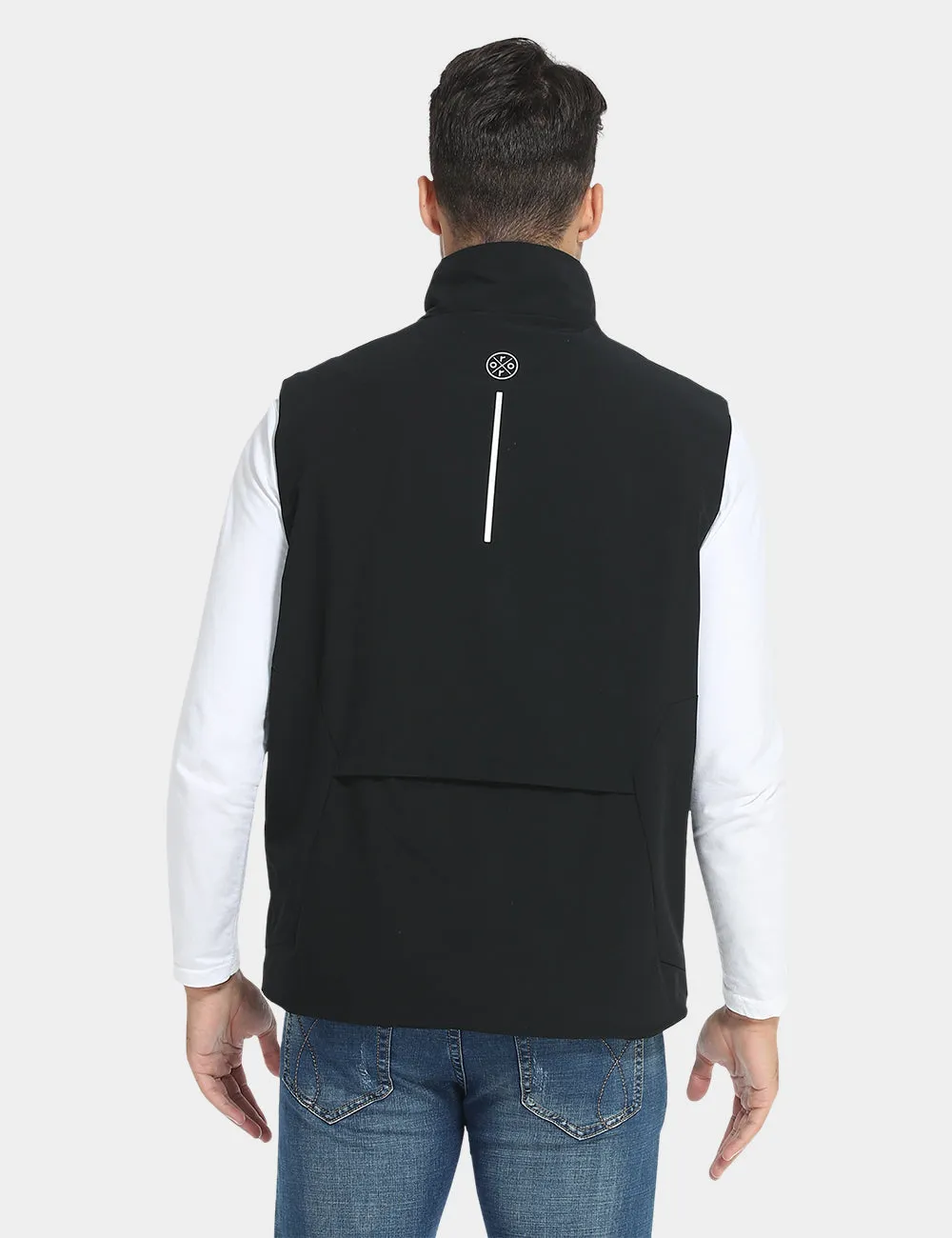 Men's Heated PrimaLoft® Golf Gilet - Black
