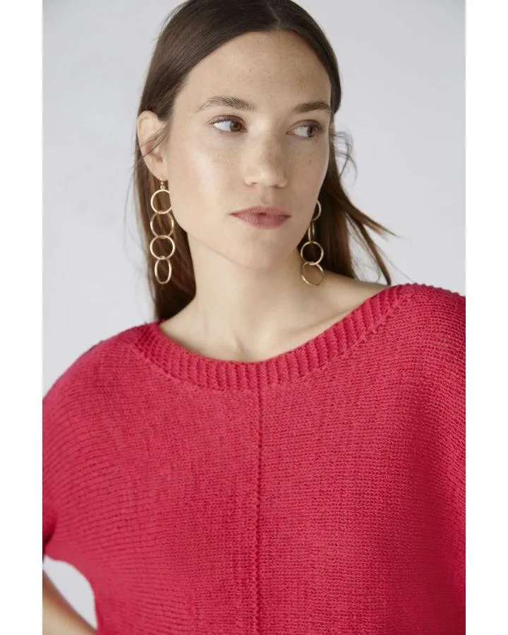 Oui Knit Elblow Sleeve Pullover