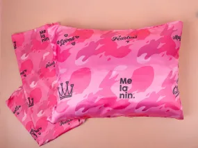 Pretty in Camo Satin Pillowcase   Scarf Set