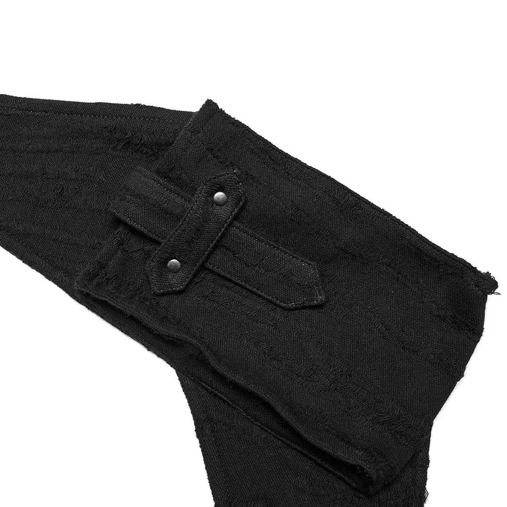 Punk Strap Bag Pockets Vest WS-587BDM