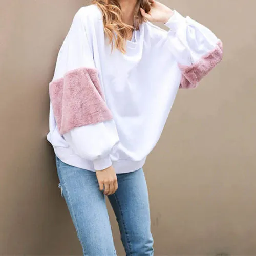 "Raven" balloon fluffy sleeve oversize pullover sweater